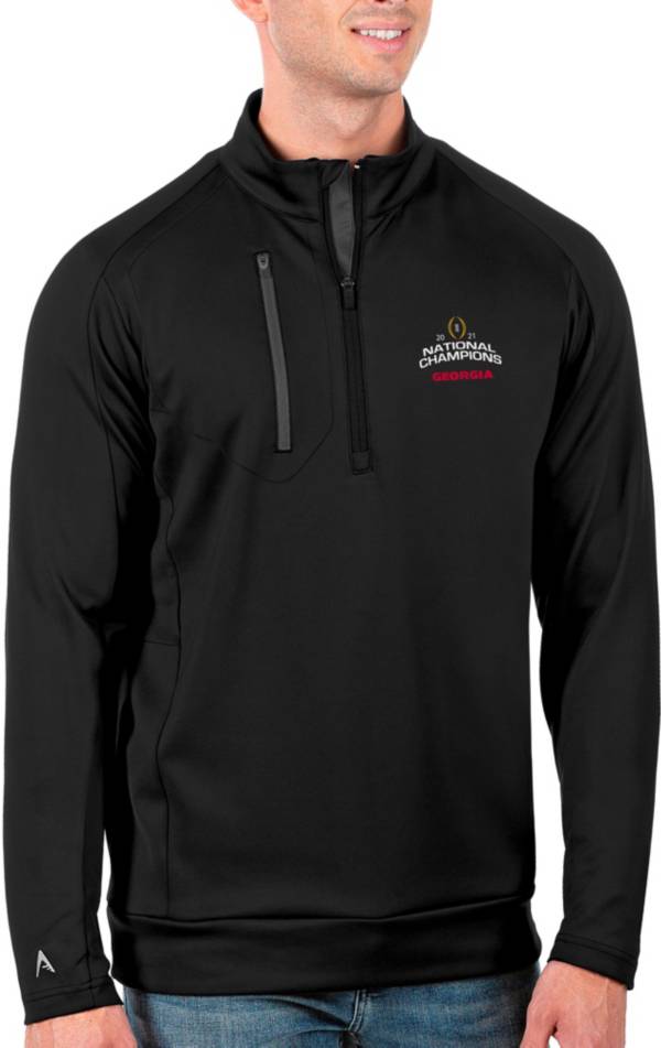 Antigua Men's 2021 National Champions Georgia Bulldogs Generation Quarter-Zip