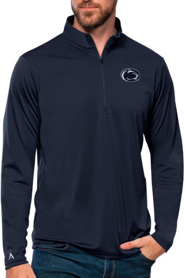 Antigua Men's Penn State Nittany Lions Navy Tribute Quarter-Zip Shirt product image