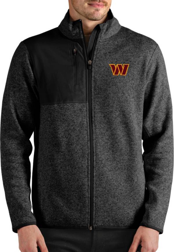Antigua Men's Washington Commanders Fortune Full-Zip Jacket