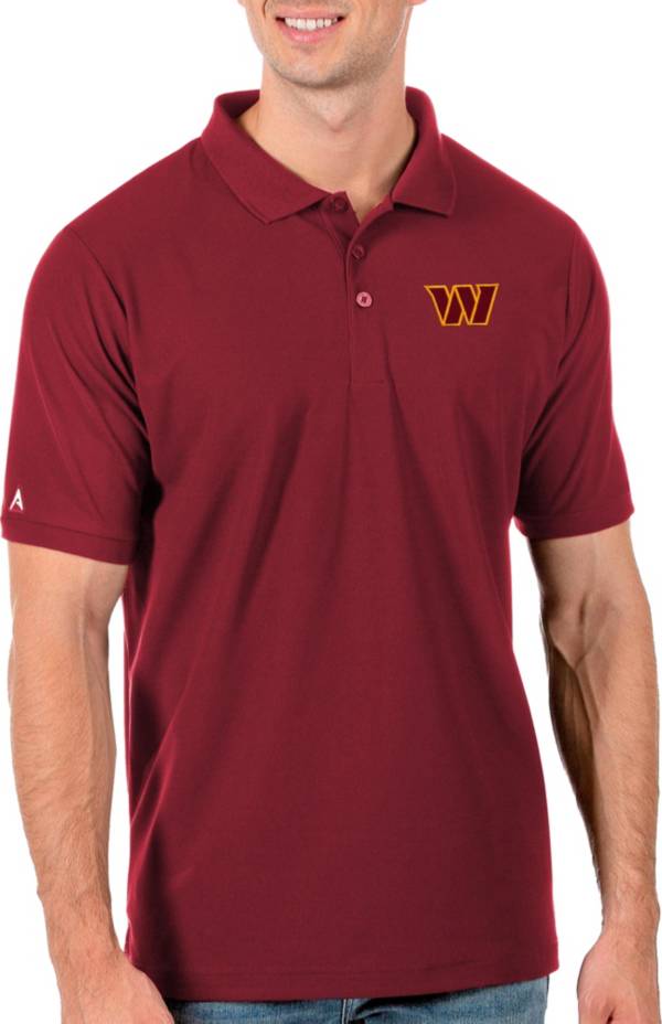 Antigua Men's Washington Commanders Legacy Pique Polo