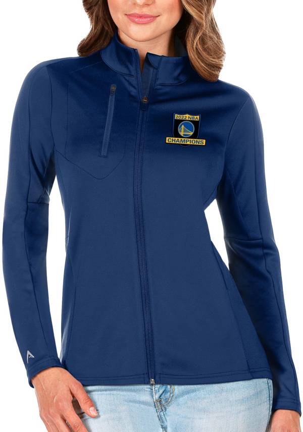 Antigua Women's 2022 NBA Champions Golden State Warriors Generation Full Zip Jacket