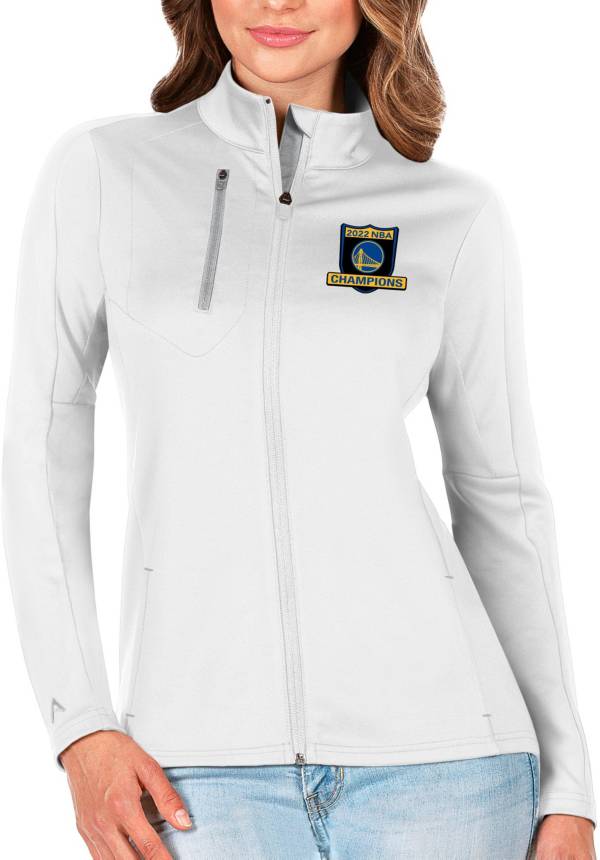 Antigua Women's 2022 NBA Champions Golden State Warriors Generation Full Zip Jacket