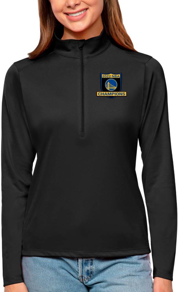 Antigua Women's 2022 NBA Champions Golden State Warriors Tribute 1/2 Zip