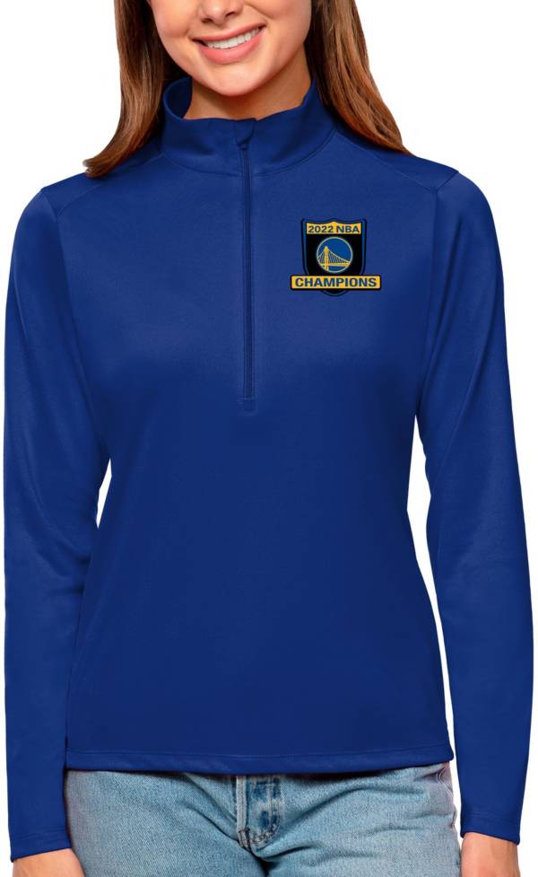 Antigua Women's 2022 NBA Champions Golden State Warriors Tribute 1/2 Zip
