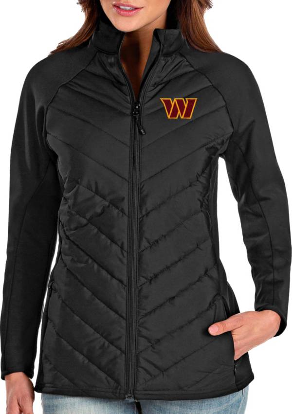 Antigua Women's Washington Commanders Altitude Black Jacket