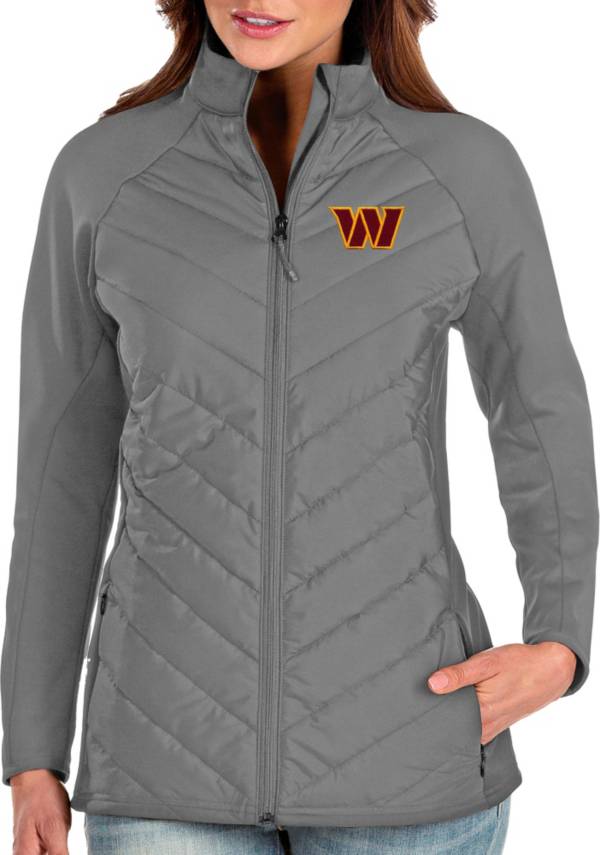 Antigua Women's Washington Commanders Altitude Steel Jacket