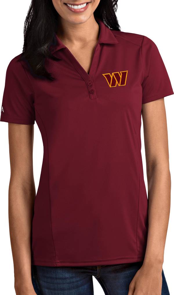 Antigua Women's Washington Commanders Tribute Polo