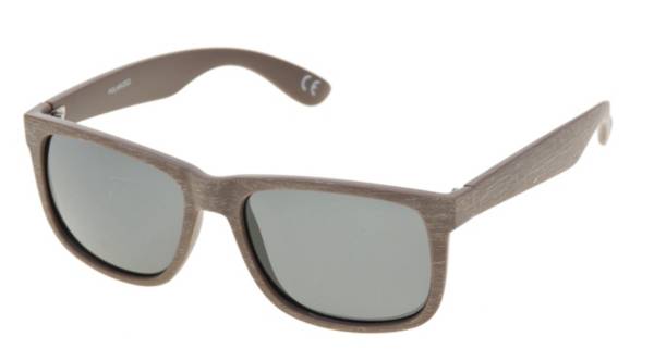 Alpine Design Classic Brown Wood Polarized Sunglasses product image
