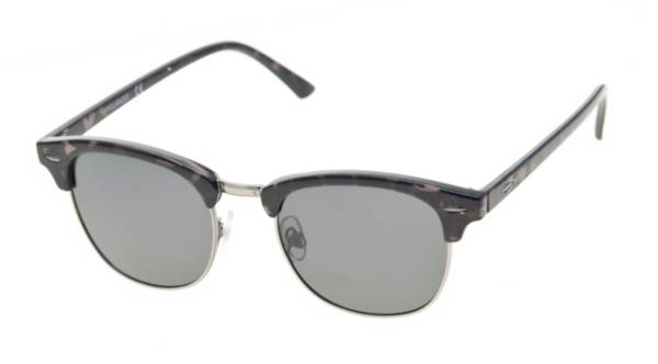 Alpine Design Round Metal Grey Tort Polarized Sunglasses