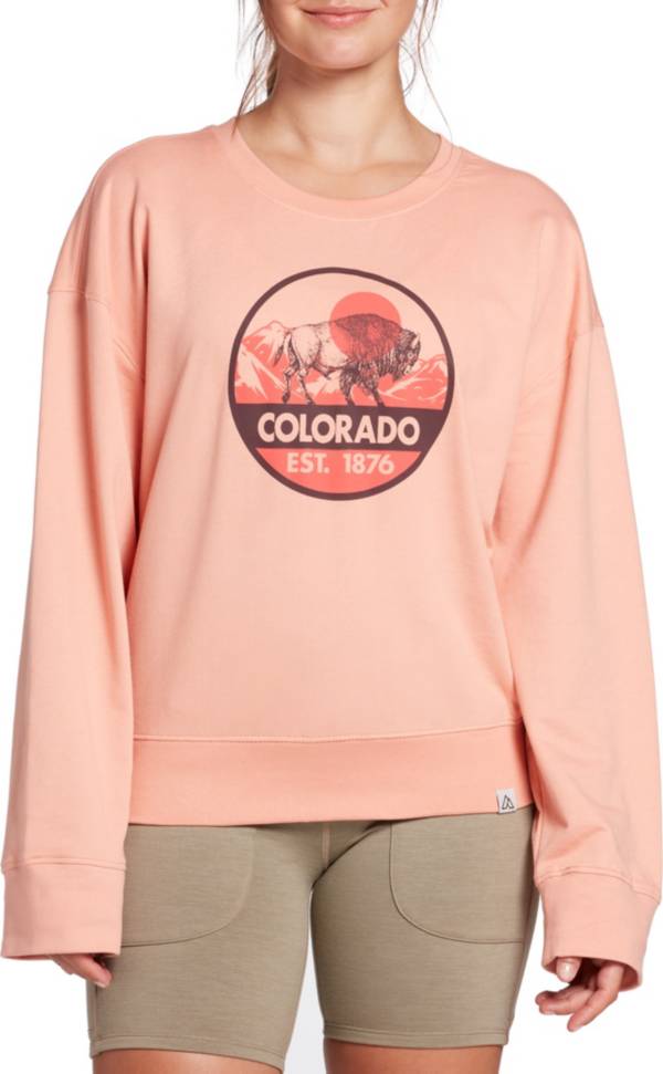 Alpine Design Women's Colorado Fleece Crewneck Sweatshirt