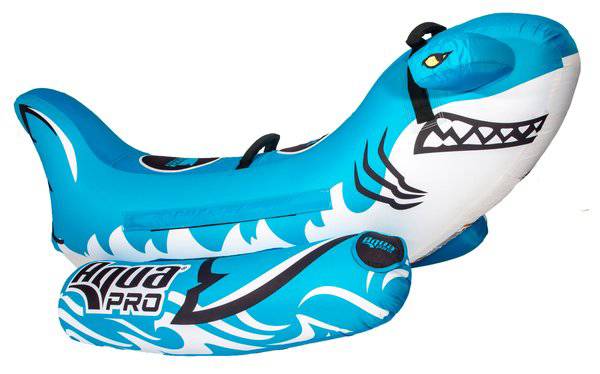 Aqua Pro Two-Rider Water Sport Shark Towable Tube product image