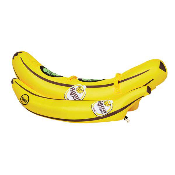 Aqua Pro Two-Rider Water Sport Banana Towable Tube product image