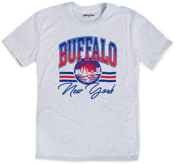 Where I'm From BUF Arch Skyline White T-Shirt