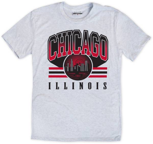 Where I'm From CHI City Skyline White T-Shirt