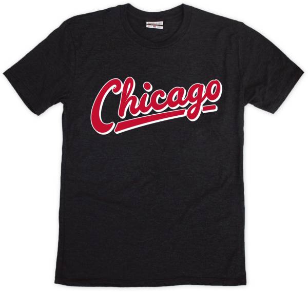 Where I'm From CHI Script Black T-Shirt