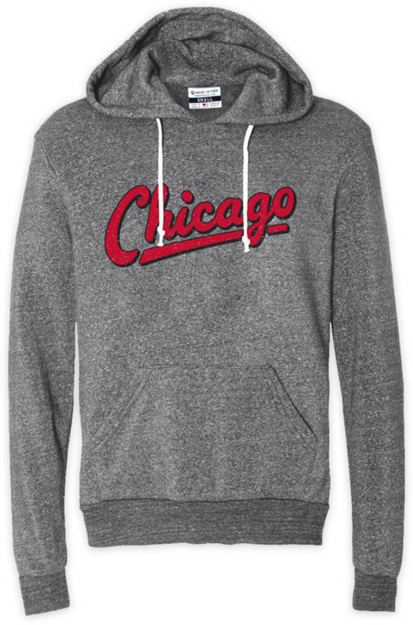 Where I'm From CHI Script Grey Pullover Hoodie