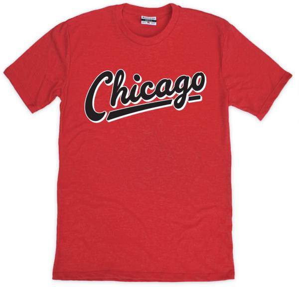 Where I'm From CHI Script Red T-Shirt