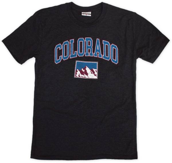 Where I'm From COL State Arch The Valley Black T-Shirt