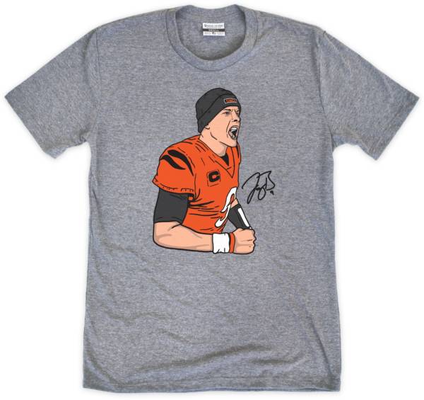 Where I'm From Cin Burrow Fist Grey T-Shirt