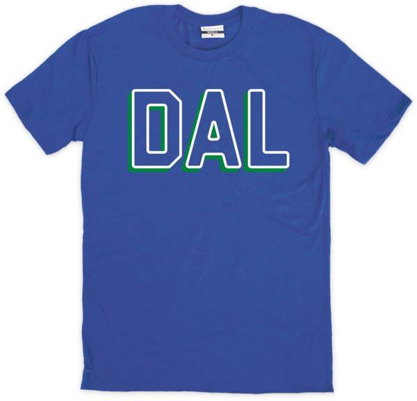 Where I'm From DAL City Code Royal T-Shirt