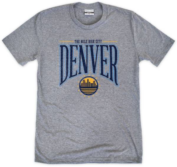 Where I'm From DEN Mile High The Valley Grey T-Shirt