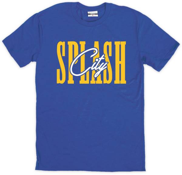 Where I'm From GSW Splash Royal/Yellow/White T-Shirt