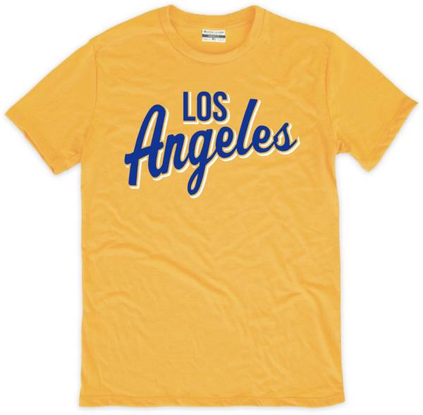 Where I'm From Los Angeles Script Yellow T-Shirt