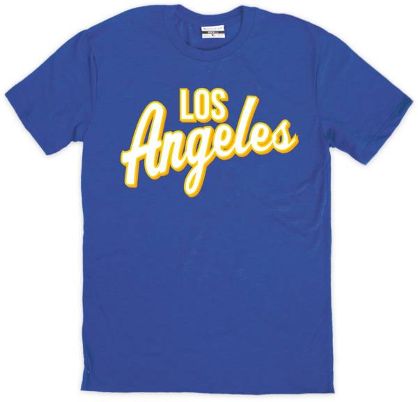 Where I'm From Los Angeles Script Royal T-Shirt product image