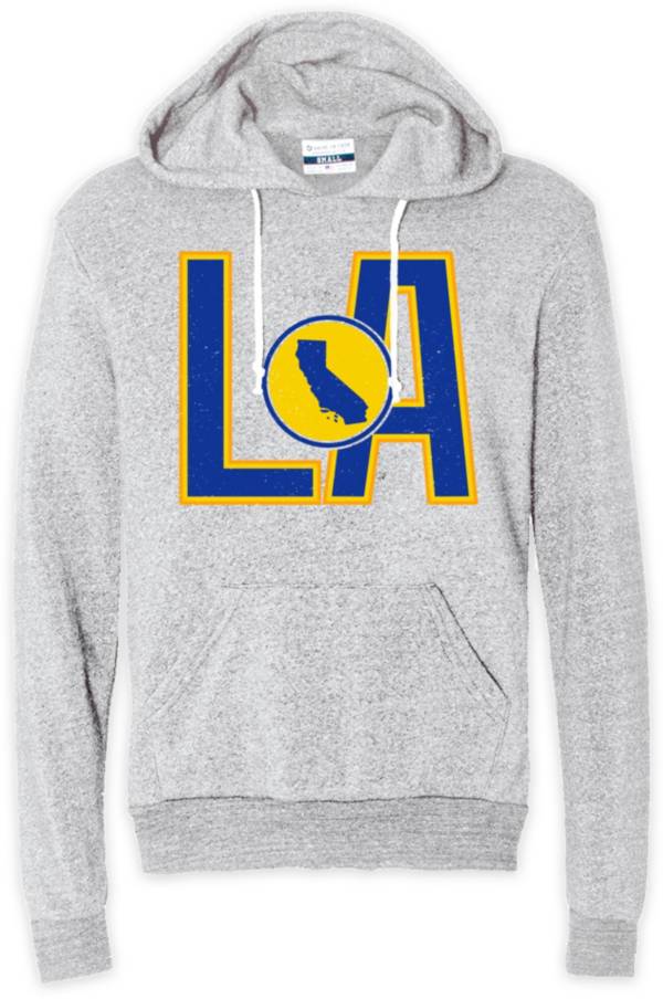 Where I'm From LA City State White Pullover Hoodie