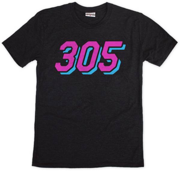 Where I'm From MIA 305 Black T-Shirt