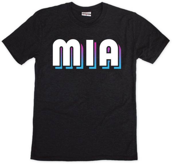 Where I'm From MIA Airport Black T-Shirt