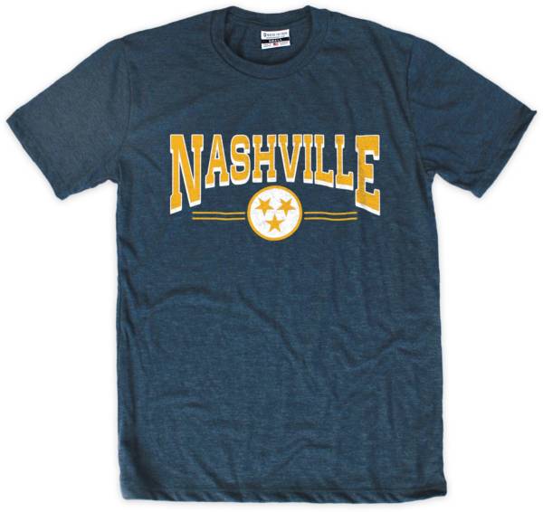 Where I'm From NSH Tri-Star Underline Navy T-Shirt