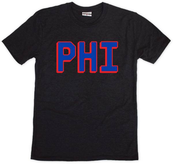 Where I'm From PHI City Code Black T-Shirt