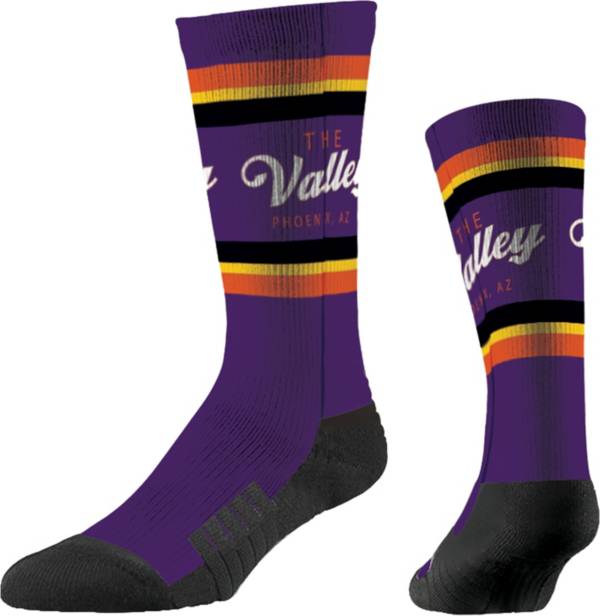 Where I'm From PHX Valley Purple/Orange Socks