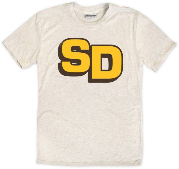 Where I'm From San Diego City Initials Cream T-Shirt product image