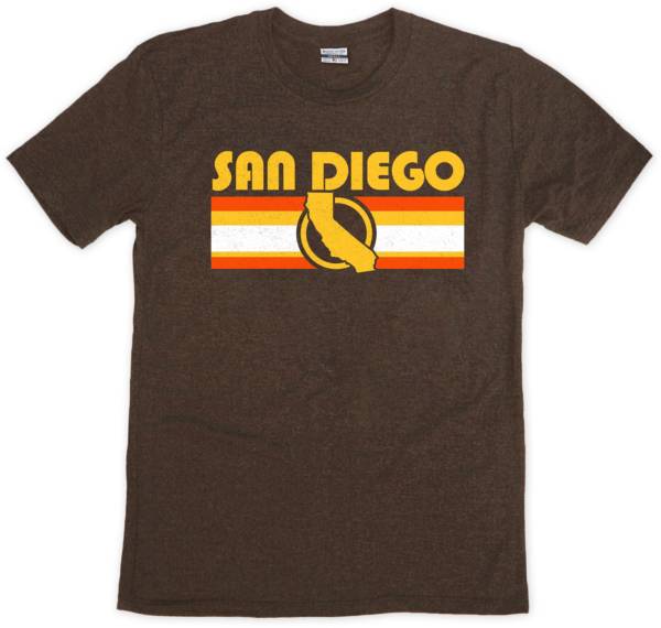 Where I'm From San Diego State Brown T-Shirt product image