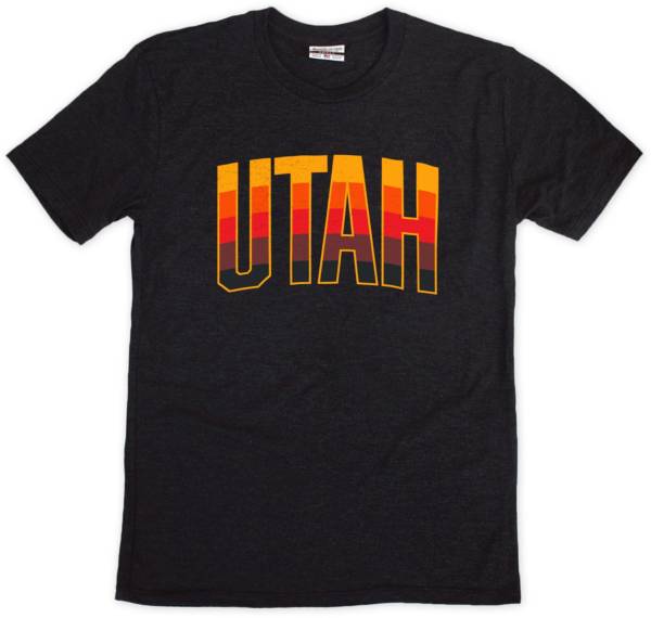 Where I'm From Utah State Arch Black T-Shirt