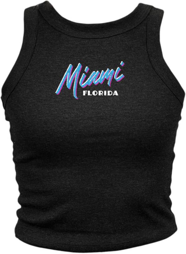 Where I'm From Women's MIA Vice Script Black Tank Top