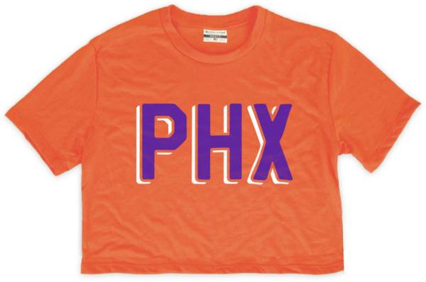 Where I'm From Women's PHX Airport Code Orange Crop Top T-Shirt product image
