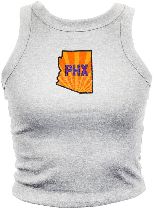 Where I'm From Women's PHX Airport Code Purple Tank Top