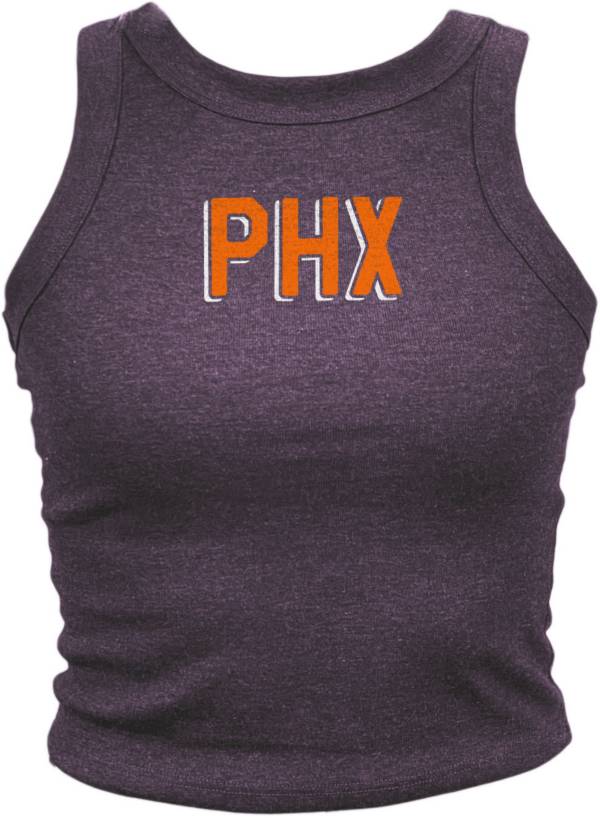 Where I'm From Women's PHX State Fill White Tank Top