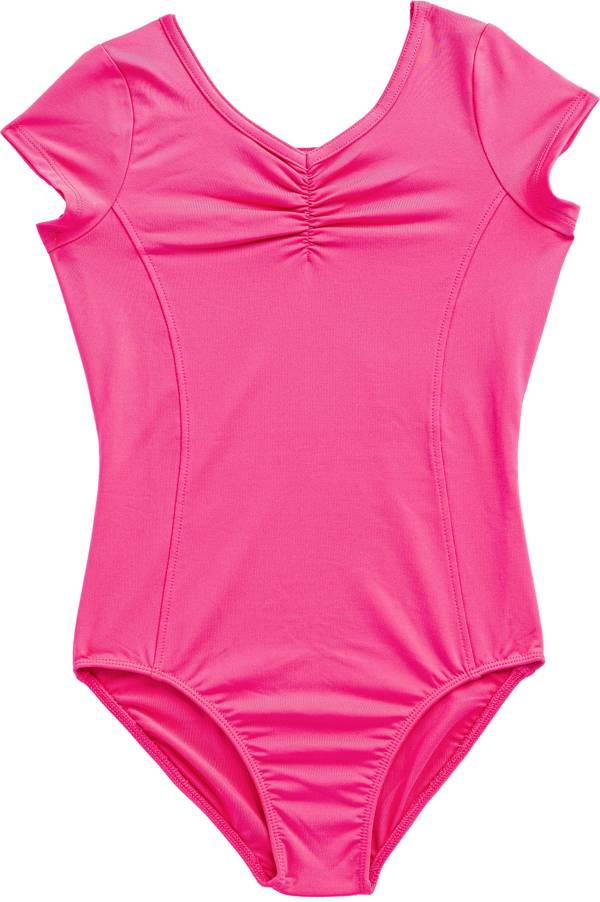 Rainbeau Moves Girls' Princess Seam Cap Sleeve Leotard