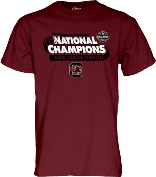 Blue 84 South Carolina Gamecocks 2022 Women's Basketball National Champions T-Shirt