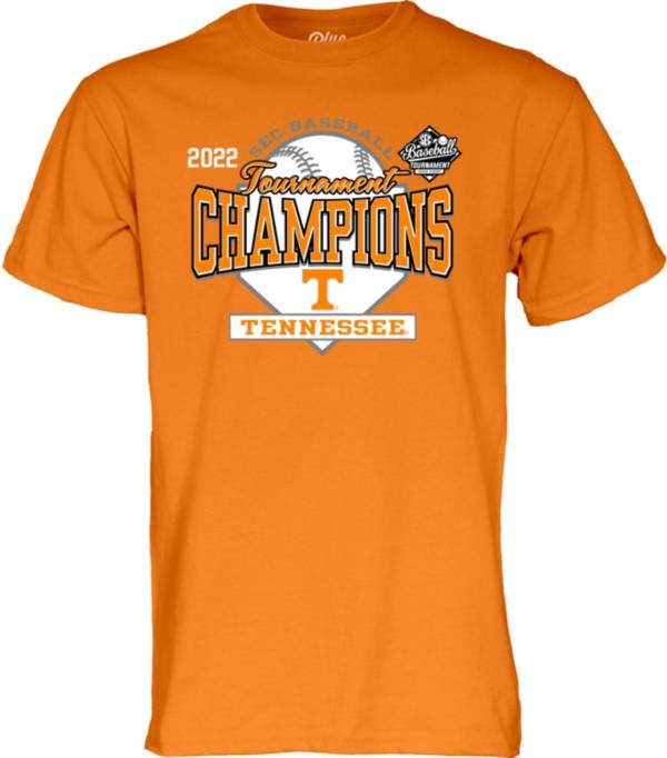 Blue 84 Tennessee Volunteers 2022 NCAA Baseball SEC Conference Champions T-Shirt