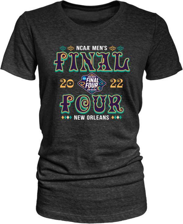 Blue 84 Women's NCAA 2022 Men's Basketball March Madness Final Four Black T-Shirt product image