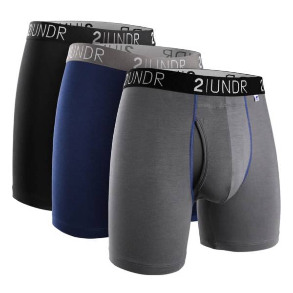 2UNDR Men's Swing Shift Boxer Brief - 3 Pack