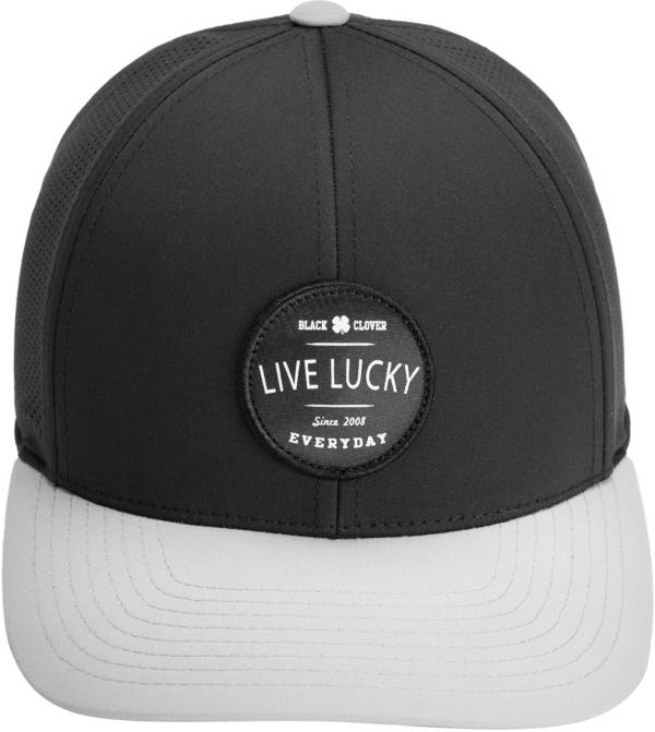 Black Clover Men's Dual Luck Snapback Golf Hat