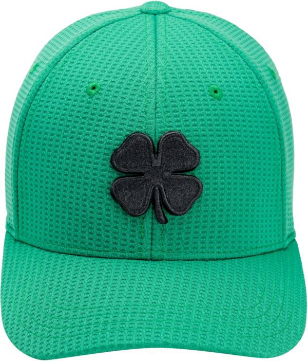 Black Clover Men's Flew Waffle 10 Fitted Golf Hat