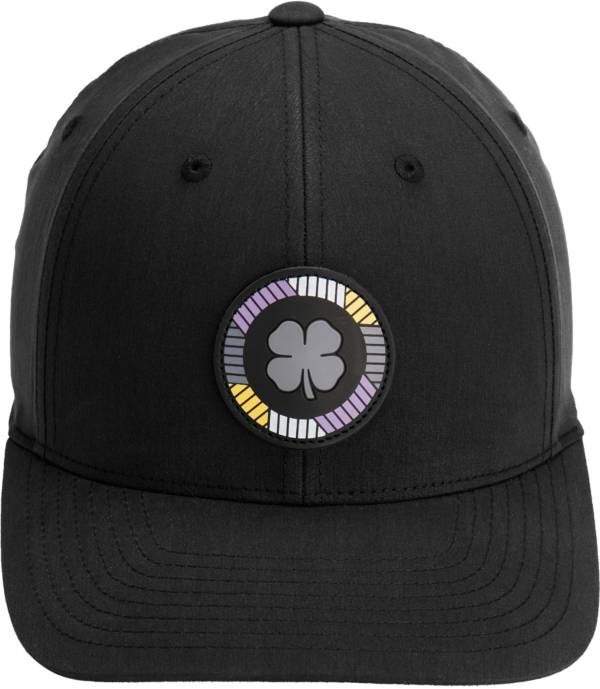 Black Clover Men's Upload Snapback Golf Hat