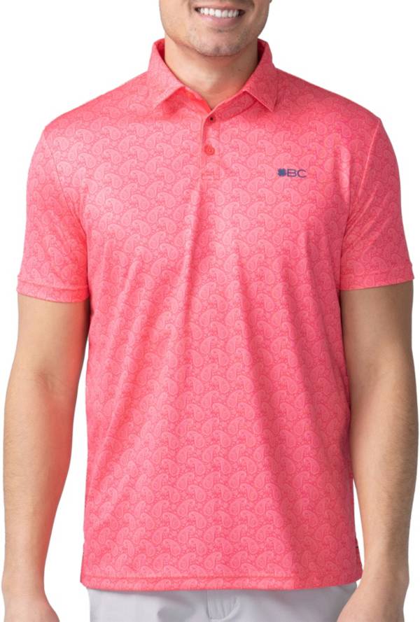 Black Clover Men's Paisley Golf Polo